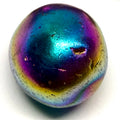 Titanium Aura Quartz Tumblestone – Grounding, Balance & Protection