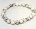 Howlite Ball Bracelet – Calm, Patience & Stress Relief