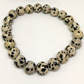 Dalmatian Jasper Ball Bracelet