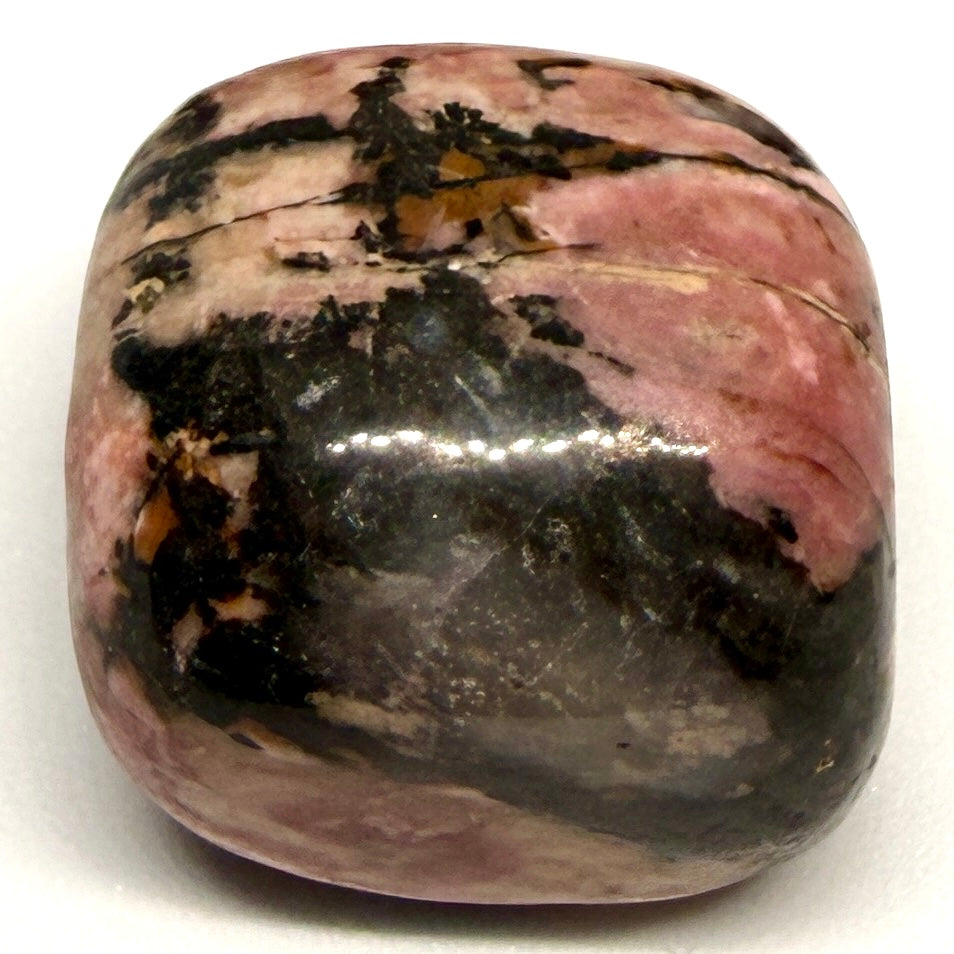 Rhodonite Tumblestone – Compassion, Emotional Healing & Self-Love