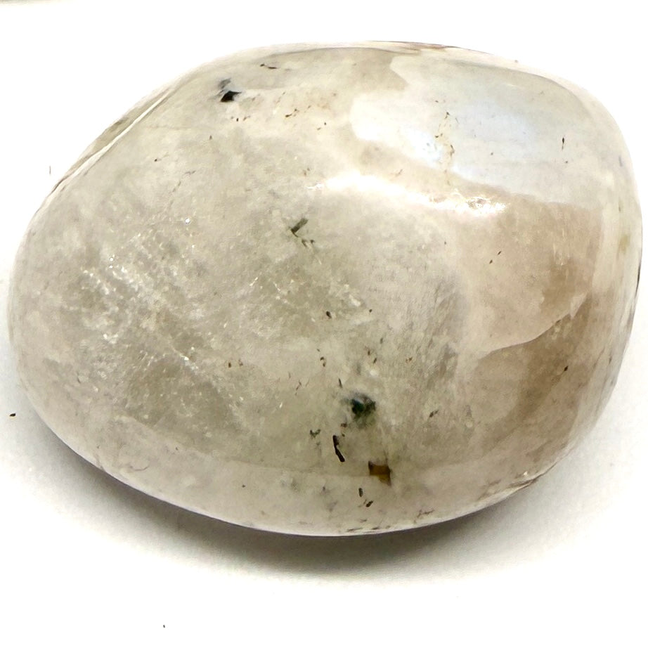 Rainbow Moonstone Tumblestone – Intuition, Balance & New Beginnings