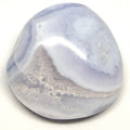 Blue Lace Agate Tumblestone – Calm Communication, Peace & Expression