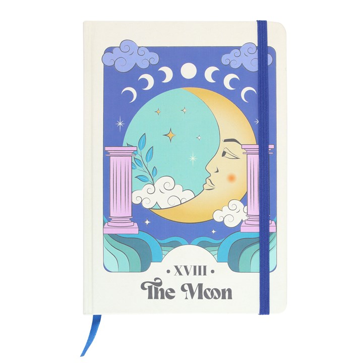 The Moon Celestial A5 Notebook – Lined Journal for Writing & Gifting