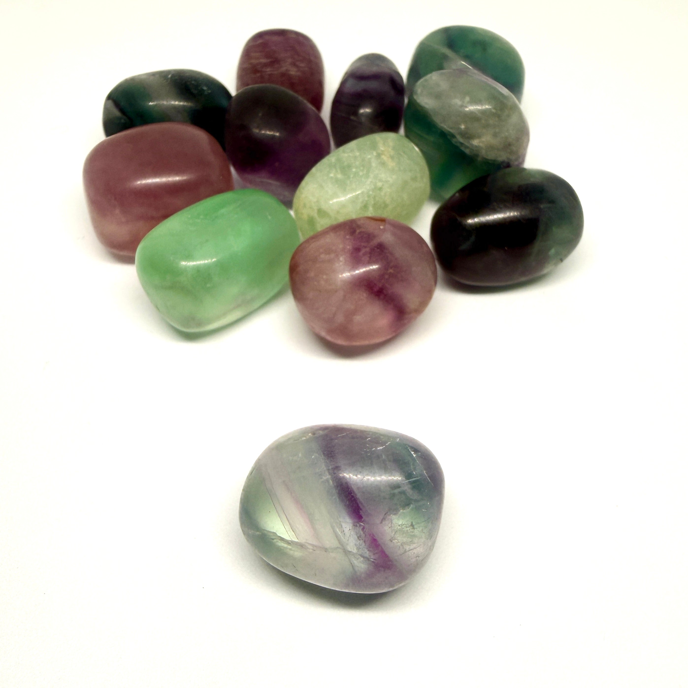 Fluorite Tumblestone – Clarity, Focus & Decision-Making