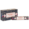 Satya Palo Santo incense packaging on a white background