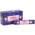 Satya Rosemary incense packaging on a white background