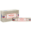 Satya White Sage Incense – Aromatic Incense Sticks for Cleansing & Relaxation