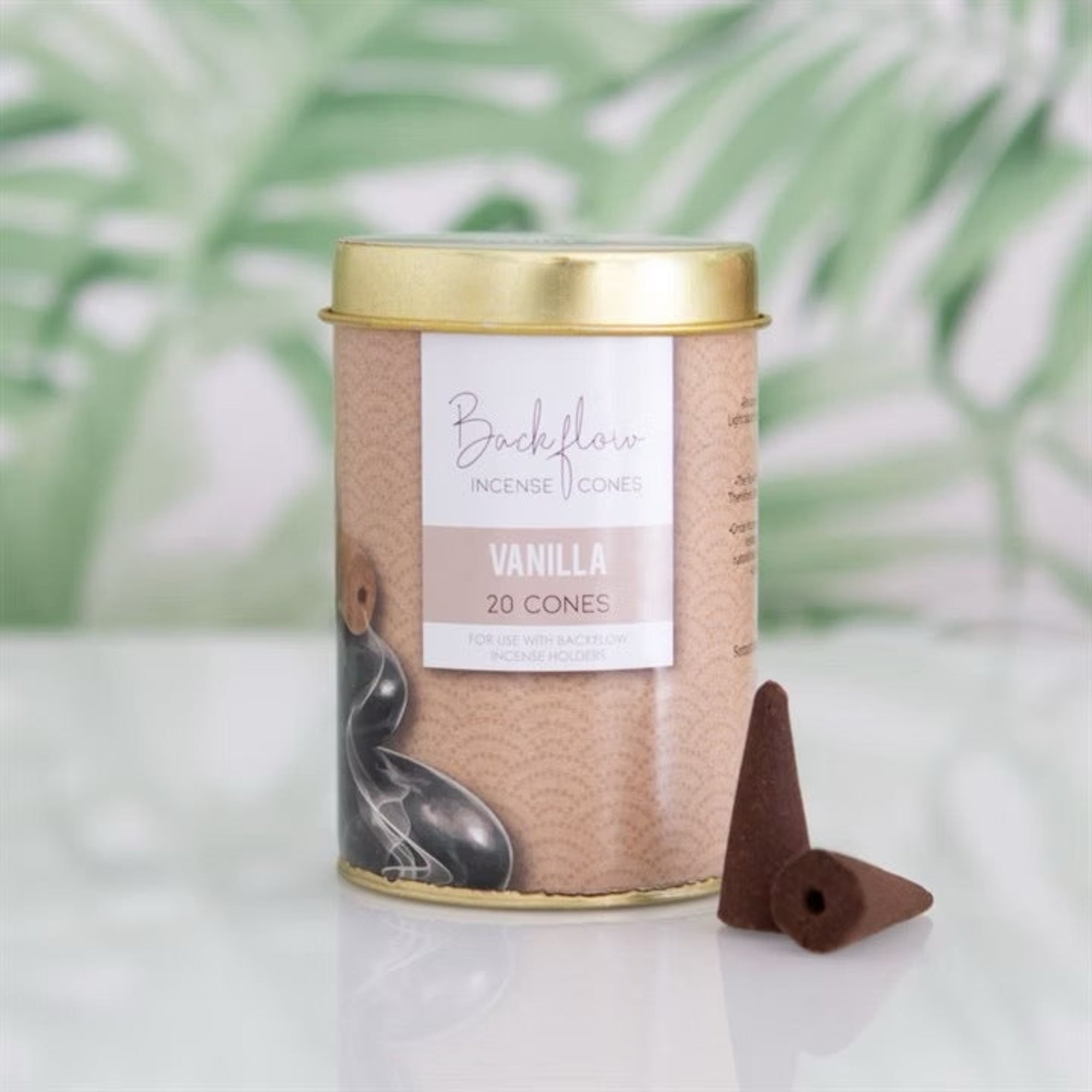 Jumbo Vanilla Backflow Incense Cones – Backflow Incense for Burners & Relaxation