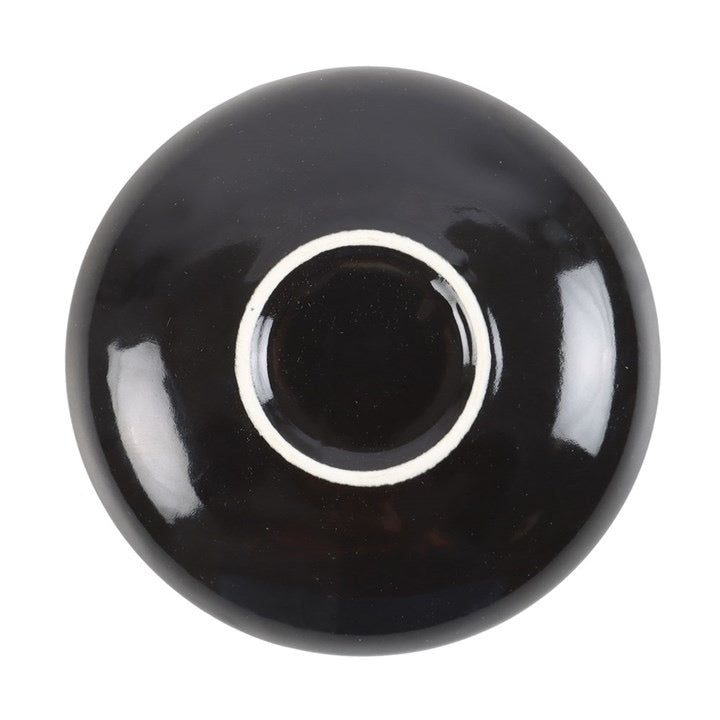 Black and Gold Talking Board Ceramic Trinket Dish