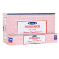 Satya Romance incense sticks — exotic floral and warm spice fragrance for intimate evenings