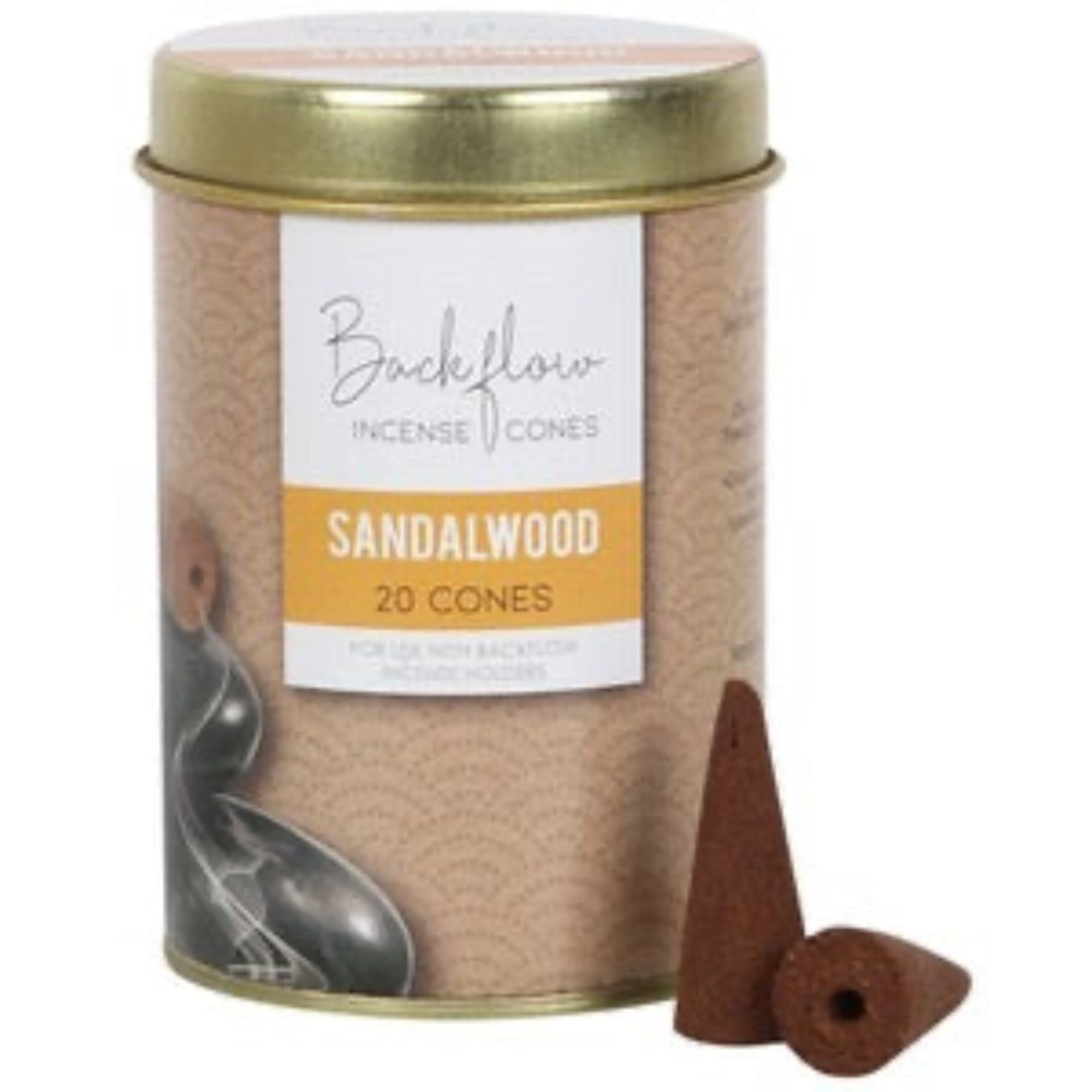 Jumbo Sandalwood Backflow Incense Cones – Backflow Incense for Burners & Relaxation