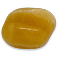 Yellow stones on a white background