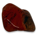 Brown stone with a white background