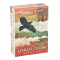 Box of 'Urban Crow Oracle' by MJ Cullinane with a crow illustration on a colorful background.
