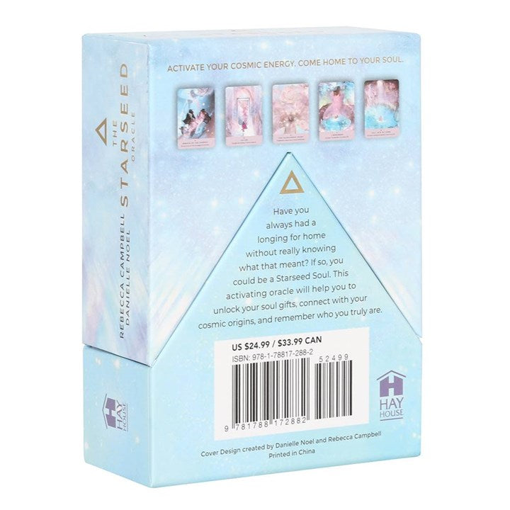 Back of a product packaging with text and images on a light blue background