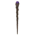Wand With Purple Resin Gem – Ritual Wand for Altar & Spiritual Practice